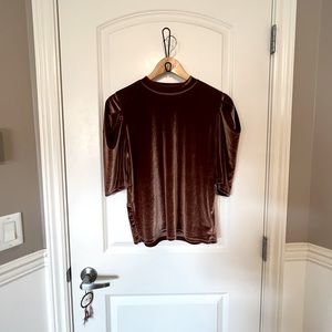 OAK+FORT velour top